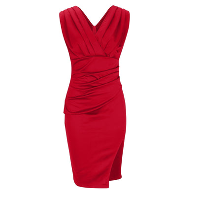 Fresia™ Draped Midi Dress