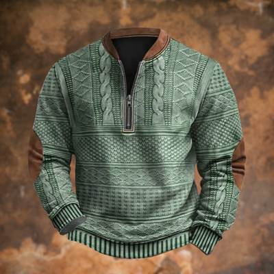 Gregory | Quarter-Zip Knit Pullover