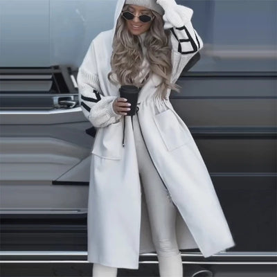 Rosana | Elegant Hooded Coatigan