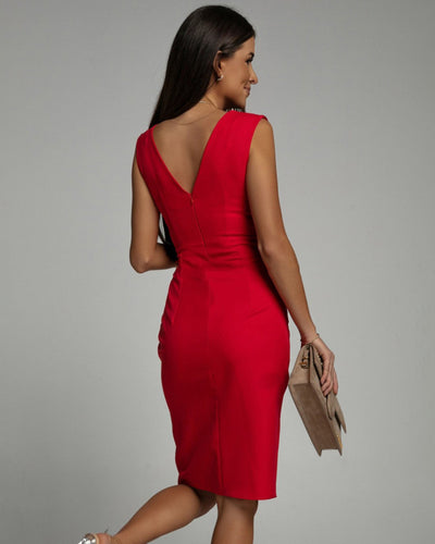Fresia™ Draped Midi Dress