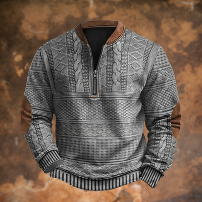 Gregory | Quarter-Zip Knit Pullover