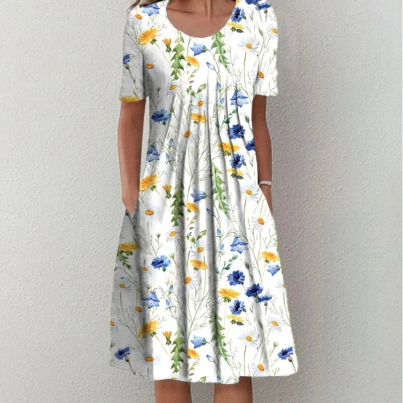 Delina® | Summer Garden Midi Dress