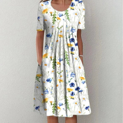 Delina® | Summer Garden Midi Dress