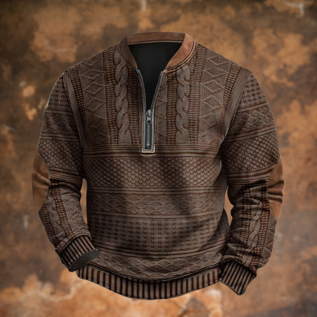 Gregory | Quarter-Zip Knit Pullover