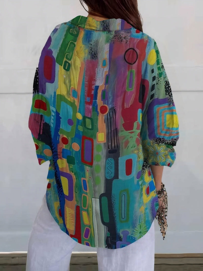 Honie | Stylish Multicolored Blouse