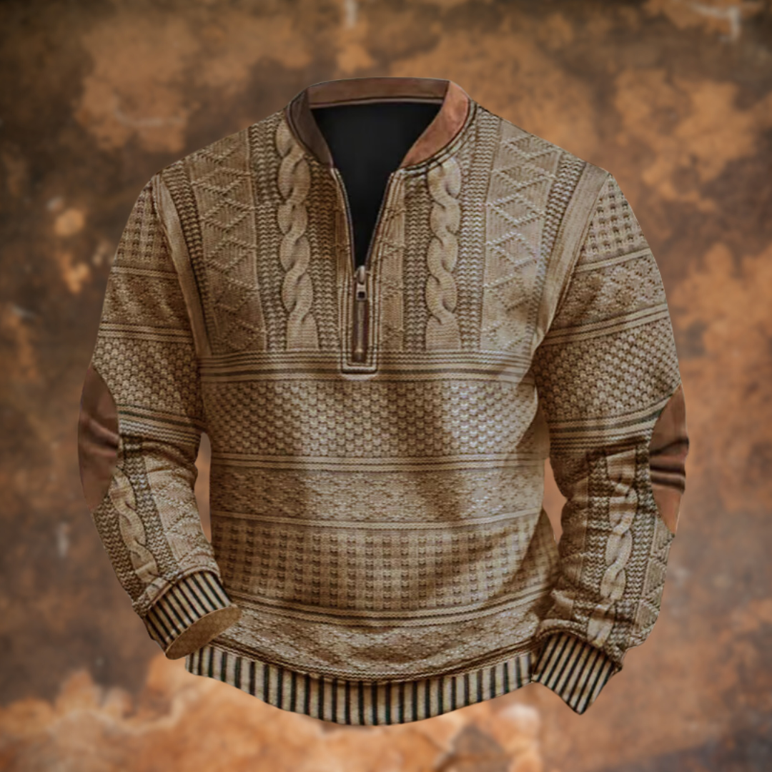 Gregory | Quarter-Zip Knit Pullover