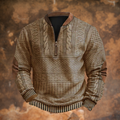 Gregory | Quarter-Zip Knit Pullover