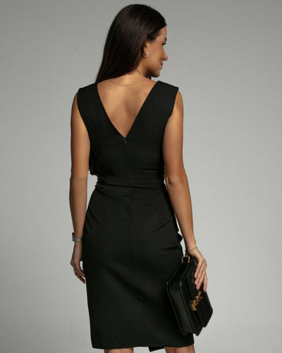 Fresia™ Draped Midi Dress