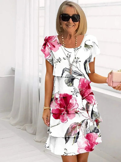 Odessa - Elegant Floral Maxi Dress
