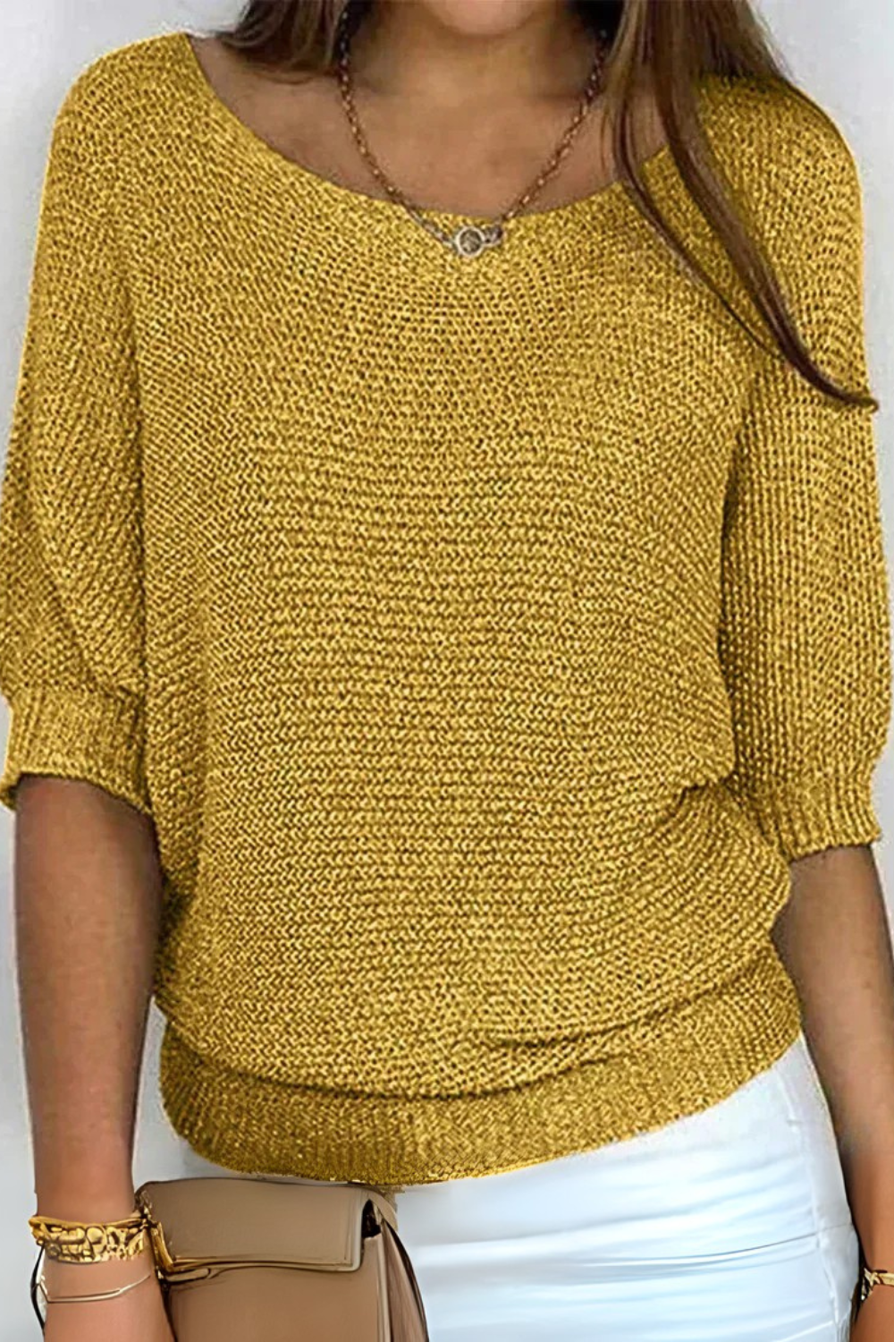 Luigia - Elegant Knit Sweater
