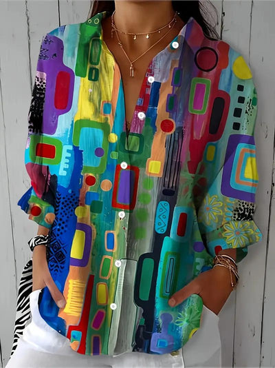 Honie | Stylish Multicolored Blouse