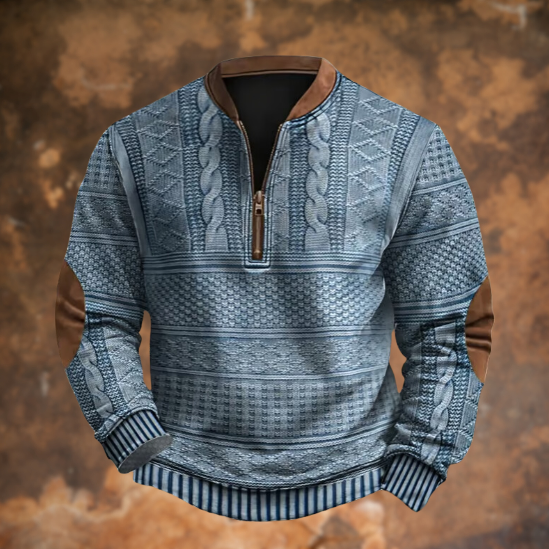 Gregory | Quarter-Zip Knit Pullover