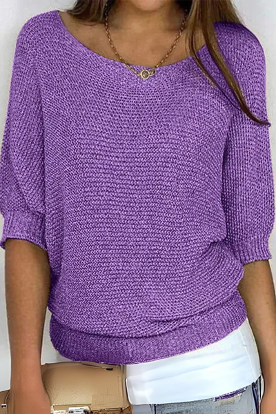 Luigia - Elegant Knit Sweater