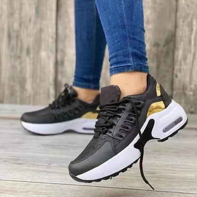 Air Flow | Casual Sneakers With Cushioning Heel For Women