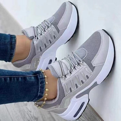 Air Flow | Casual Sneakers With Cushioning Heel For Women