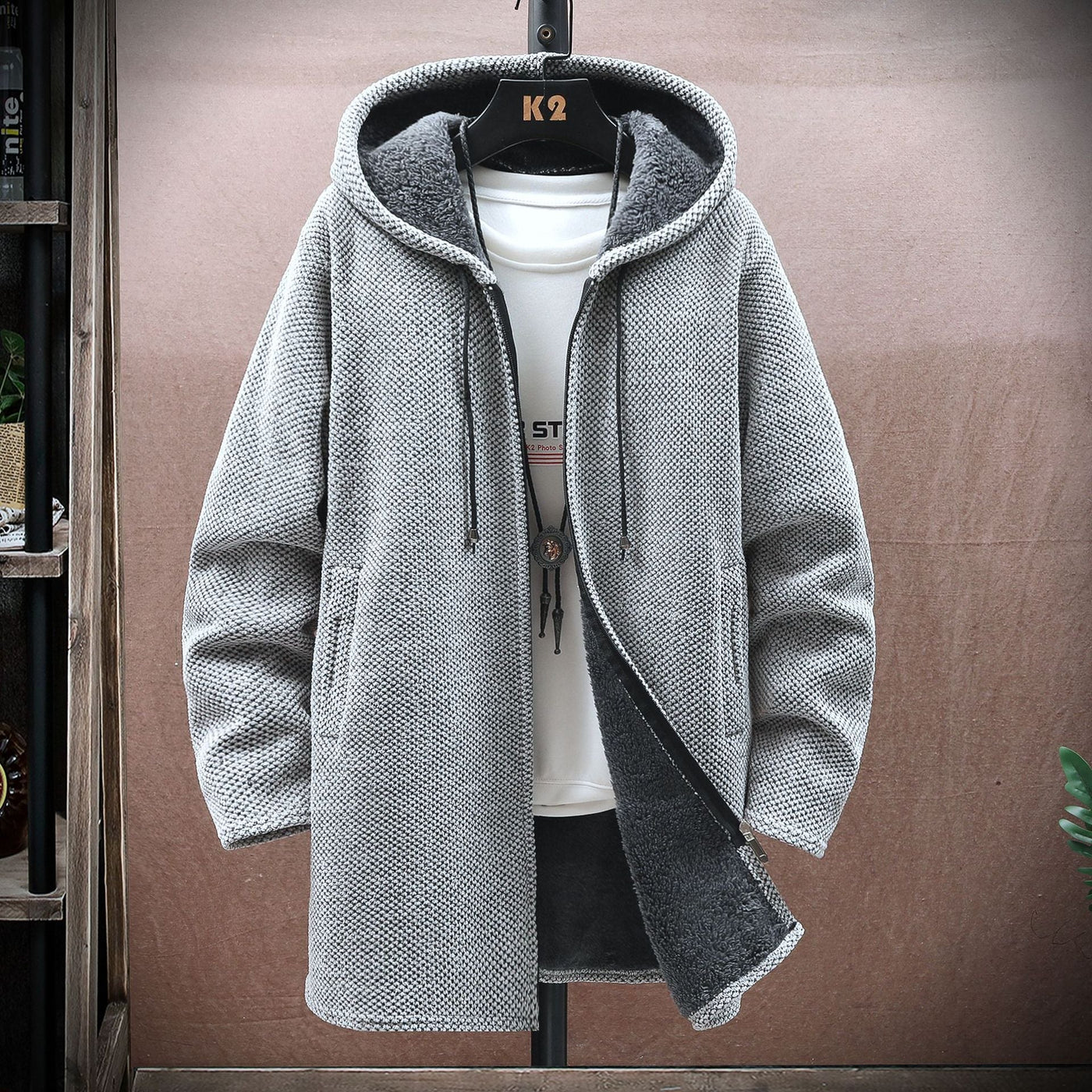 Lumière Éclatante — Hooded Coat