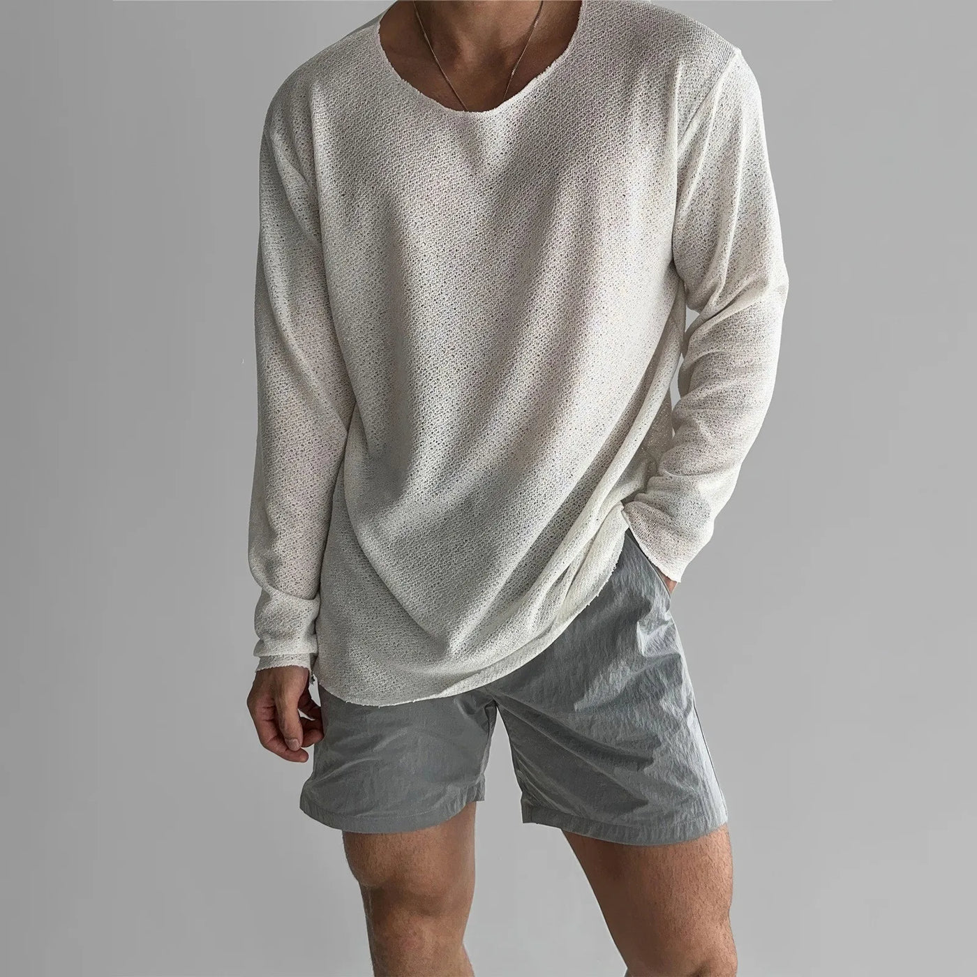 LUCAS - BREATHABLE KNIT  SHIRT