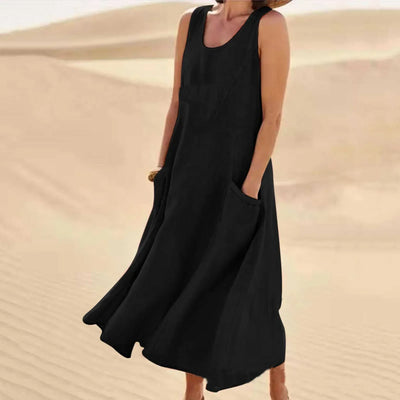 Tina™ - Summer linen dress