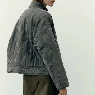 Sara™ - Vintage quilted cotton jacket