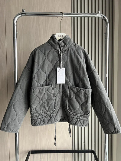 Sara™ - Vintage quilted cotton jacket
