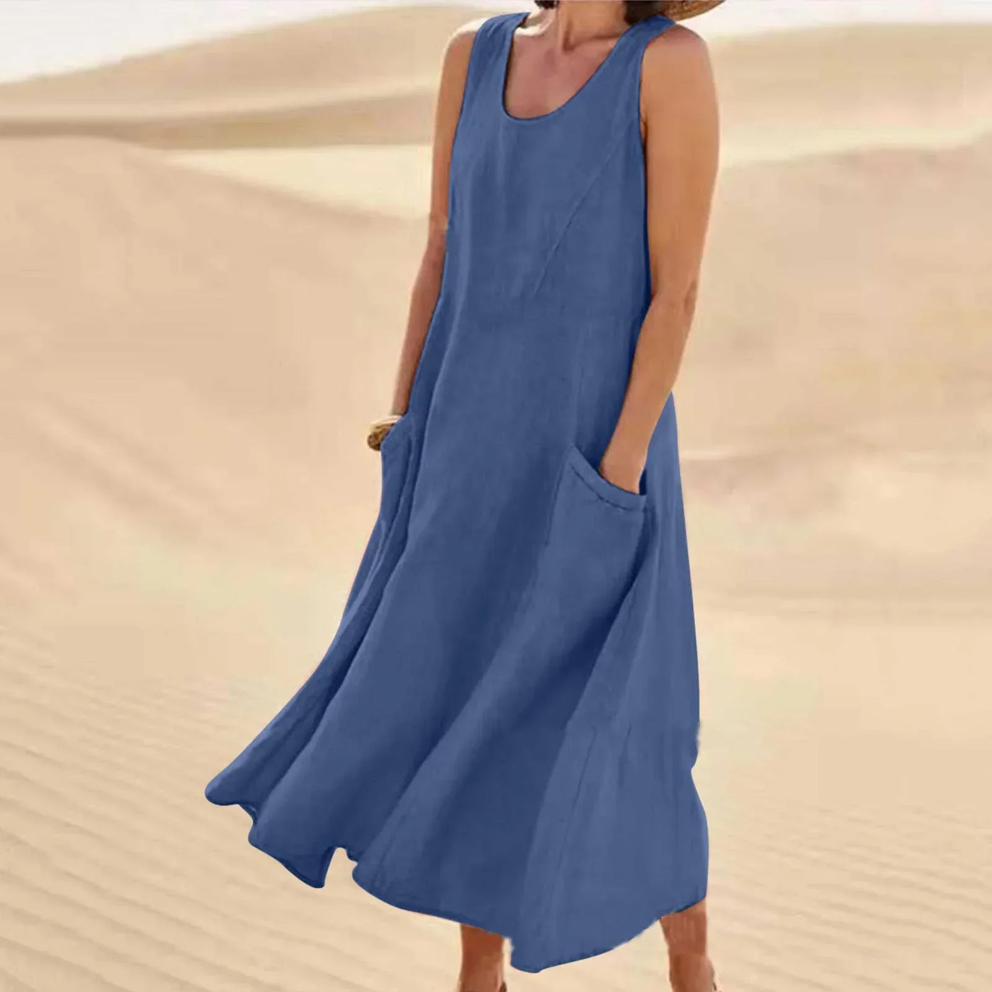 Tina™ - Summer linen dress