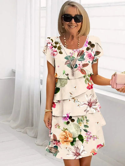 Odessa - Elegant Floral Maxi Dress