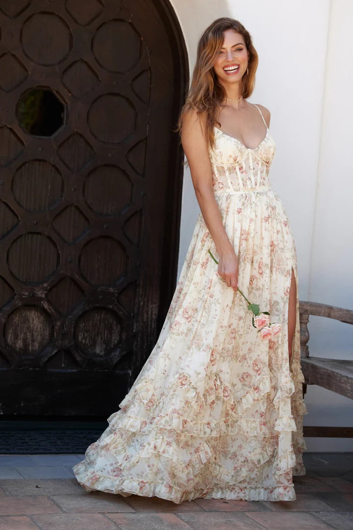 Helena™ | Elegant Floral Summer Dress