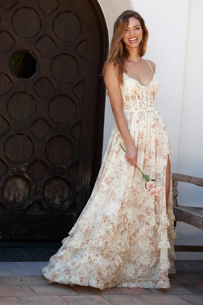 Helena™ | Elegant Floral Summer Dress