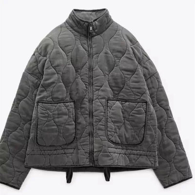 Sara™ - Vintage quilted cotton jacket